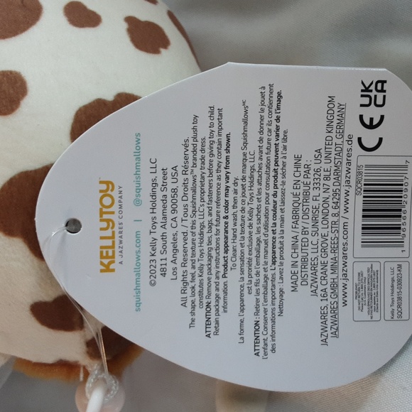 3.5" Clip Squishmallows - Alonzo the Longhorn, NWT - Picture 3 of 4